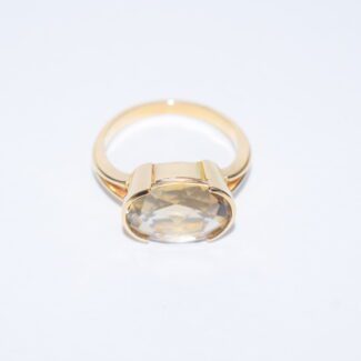 Anillo Ovalis Citrino